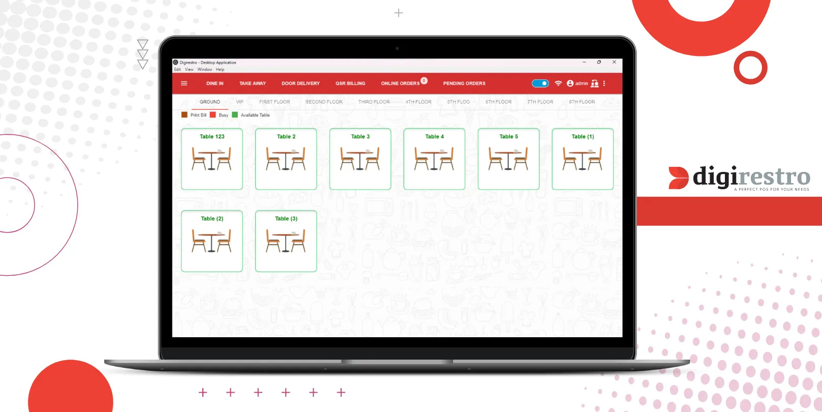 Billing POS: Billing, tables, and checkout in one flow built for busy service.
